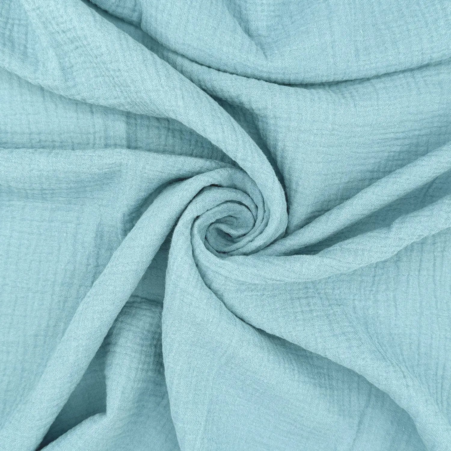 100% Cotton Double Gauze Fabric | Soft Lightweight OEKO-TEX Cotton 52" (132cm) Wide – Sold by the Meter