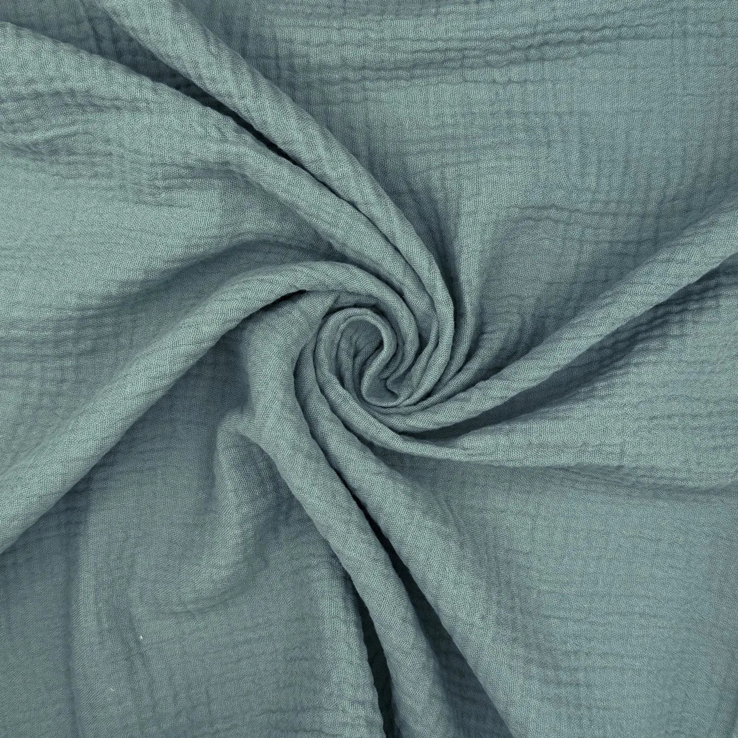 100% Cotton Double Gauze Fabric | Soft Lightweight OEKO-TEX Cotton 52" (132cm) Wide â€“ Sold by the Meter