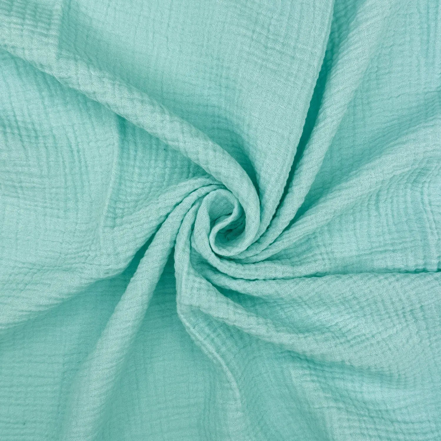 100% Cotton Double Gauze Fabric | Soft Lightweight OEKO-TEX Cotton 52" (132cm) Wide – Sold by the Meter