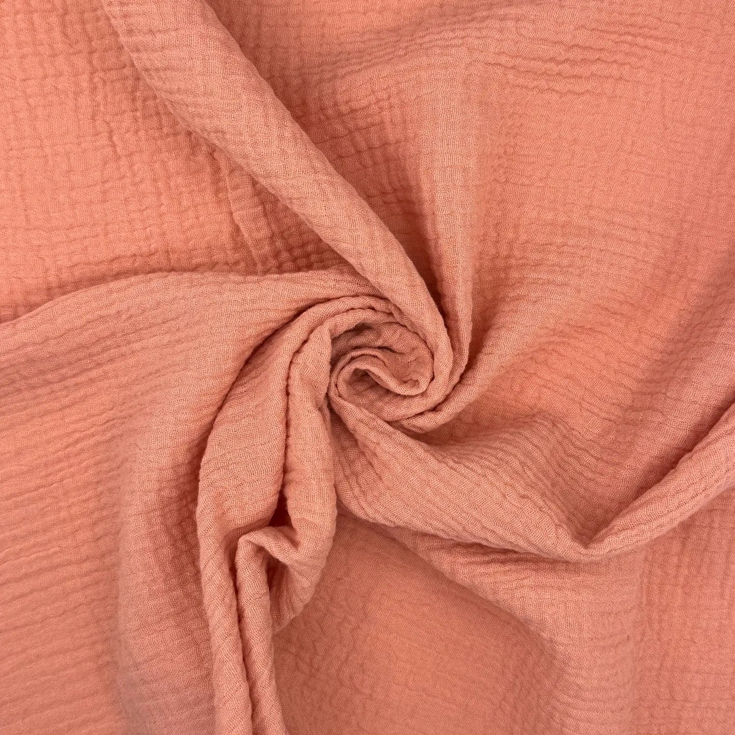 100% Cotton Double Gauze Fabric | Soft Lightweight OEKO-TEX Cotton 52" (132cm) Wide â€“ Sold by the Meter