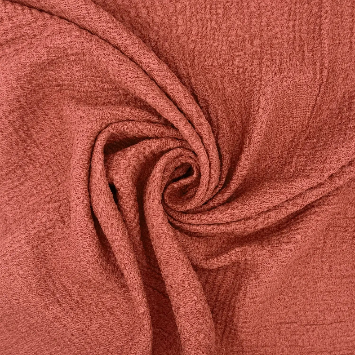 100% Cotton Double Gauze Fabric | Soft Lightweight OEKO-TEX Cotton 52" (132cm) Wide â€“ Sold by the Meter
