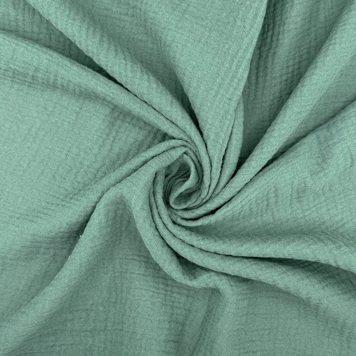 100% Cotton Double Gauze Fabric | Soft Lightweight OEKO-TEX Cotton 52" (132cm) Wide â€“ Sold by the Meter