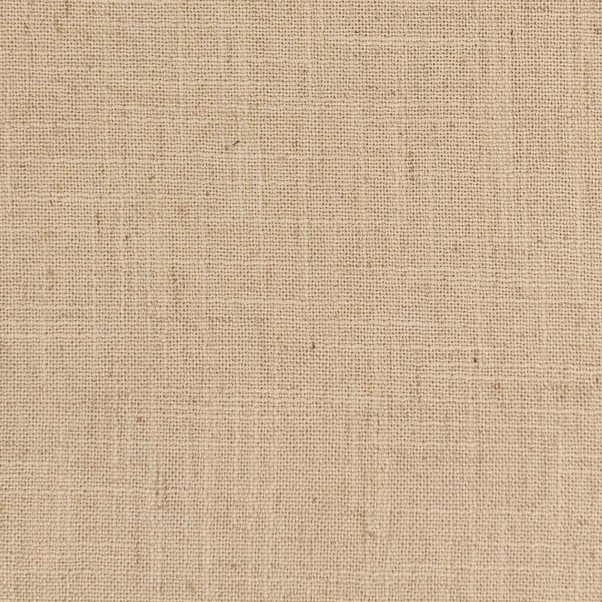 Deluxe Linen Look Upholstery Fabric | Heavyweight Linen Blend 55" (140cm) Wide Curtains & Furnishing Fabric â€“ Sold by the Meter