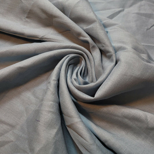 Duck Egg 100% Cotton Muslin Fabric Sheer Gauze Plain Weave 44” Wide Dress Lining, Crafts Costume Material By The Meter