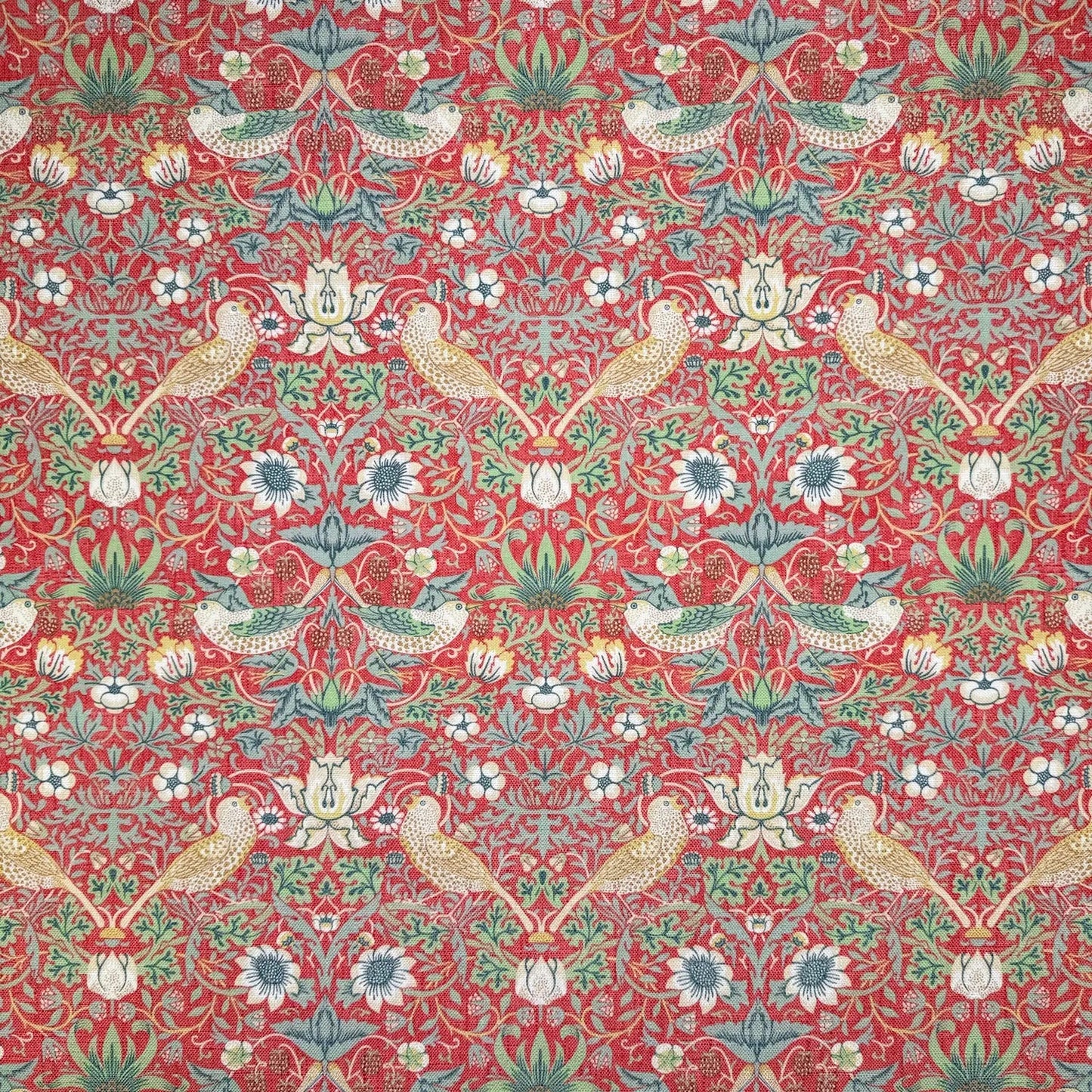 Printed Linen Look Upholstery Fabric | Heavyweight Linen Blend 55" (140cm) Wide Curtains, Blinds & Furnishing Fabric – Sold by the Meter