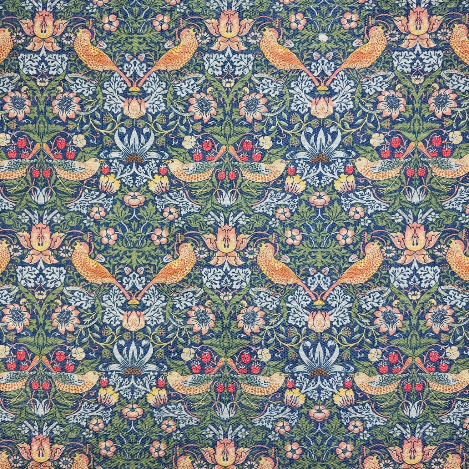 Printed Linen Look Upholstery Fabric | Heavyweight Linen Blend 55" (140cm) Wide Curtains, Blinds & Furnishing Fabric â€“ Sold by the Meter