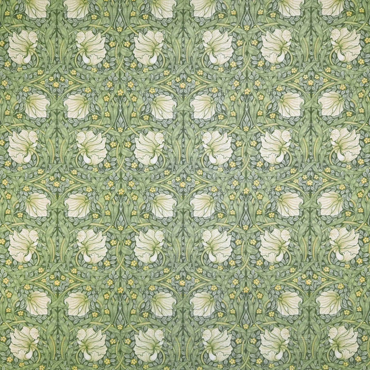 Printed Linen Look Upholstery Fabric | Heavyweight Linen Blend 55" (140cm) Wide Curtains, Blinds & Furnishing Fabric â€“ Sold by the Meter