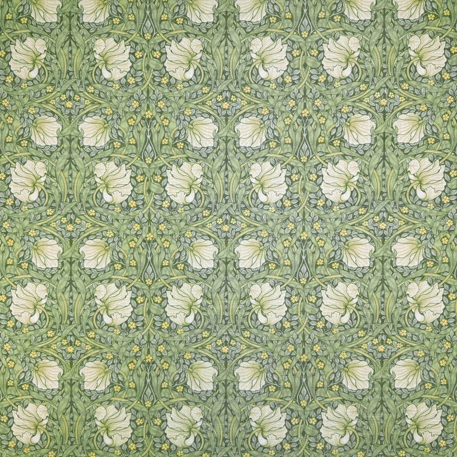 Printed Linen Look Upholstery Fabric | Heavyweight Linen Blend 55" (140cm) Wide Curtains, Blinds & Furnishing Fabric – Sold by the Meter