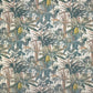 Printed Linen Look Upholstery Fabric | Heavyweight Linen Blend 55" (140cm) Wide Curtains, Blinds & Furnishing Fabric â€“ Sold by the Meter
