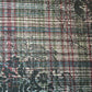 * Clearance * Geometric Stripes & Tartan Chenille Tapestry-Inspired Medium to Heavyweight Curtain & Upholstery Fabrics – 58" Wide",  Sold by the Meter (Dark Green Camo Boucle Tweed)