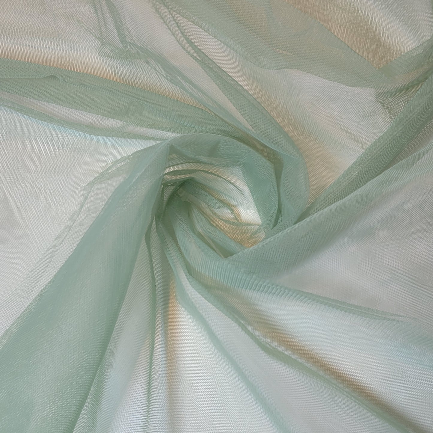 Dark Sage Premium Soft Plain Sheer Tulle Net Fabric Tutu Fairy Veil Bridal 58" By the Meter