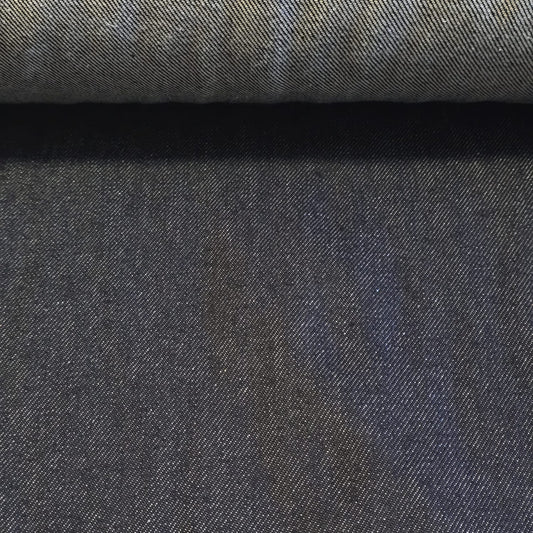 Deep Navy Denim Fabric 12oz Heavy Weight – Extra Wide 180cm | Premium Quality Material for Dressmaking, Crafts & Costumes By The Meter