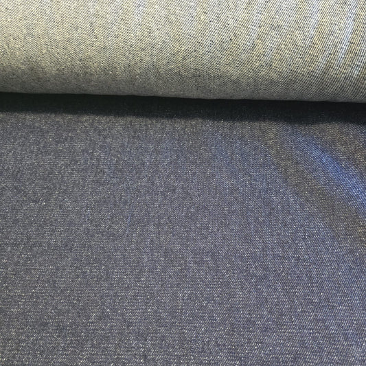 Deep Slate Denim Fabric 12oz Heavy Weight – Extra Wide 180cm | Premium Quality Material for Dressmaking, Crafts & Costumes By The Meter