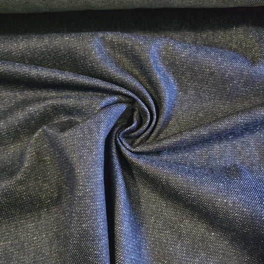 Deep Slate Denim Fabric 12oz Heavy Weight – Extra Wide 180cm | Premium Quality Material for Dressmaking, Crafts & Costumes By The Meter