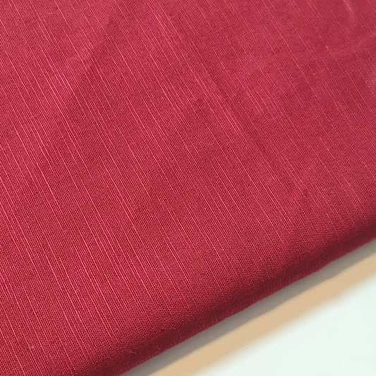 Koralle, einfarbig, 100 % Baumwolle, Leinen, Stoff zum Basteln, Kleider, Quilten, Material, 147,3 cm, Meterware