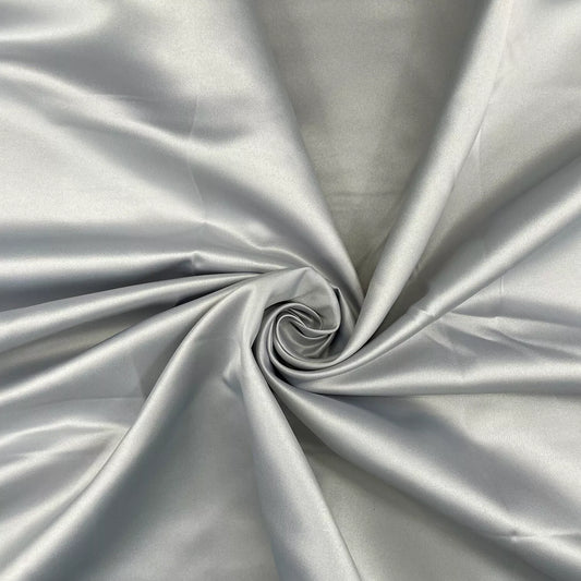 Egg Shell Dull Duchess Bridal Satin Fabric Bridal Dress Prom Craft Material Crepe Back By the Meter 58"