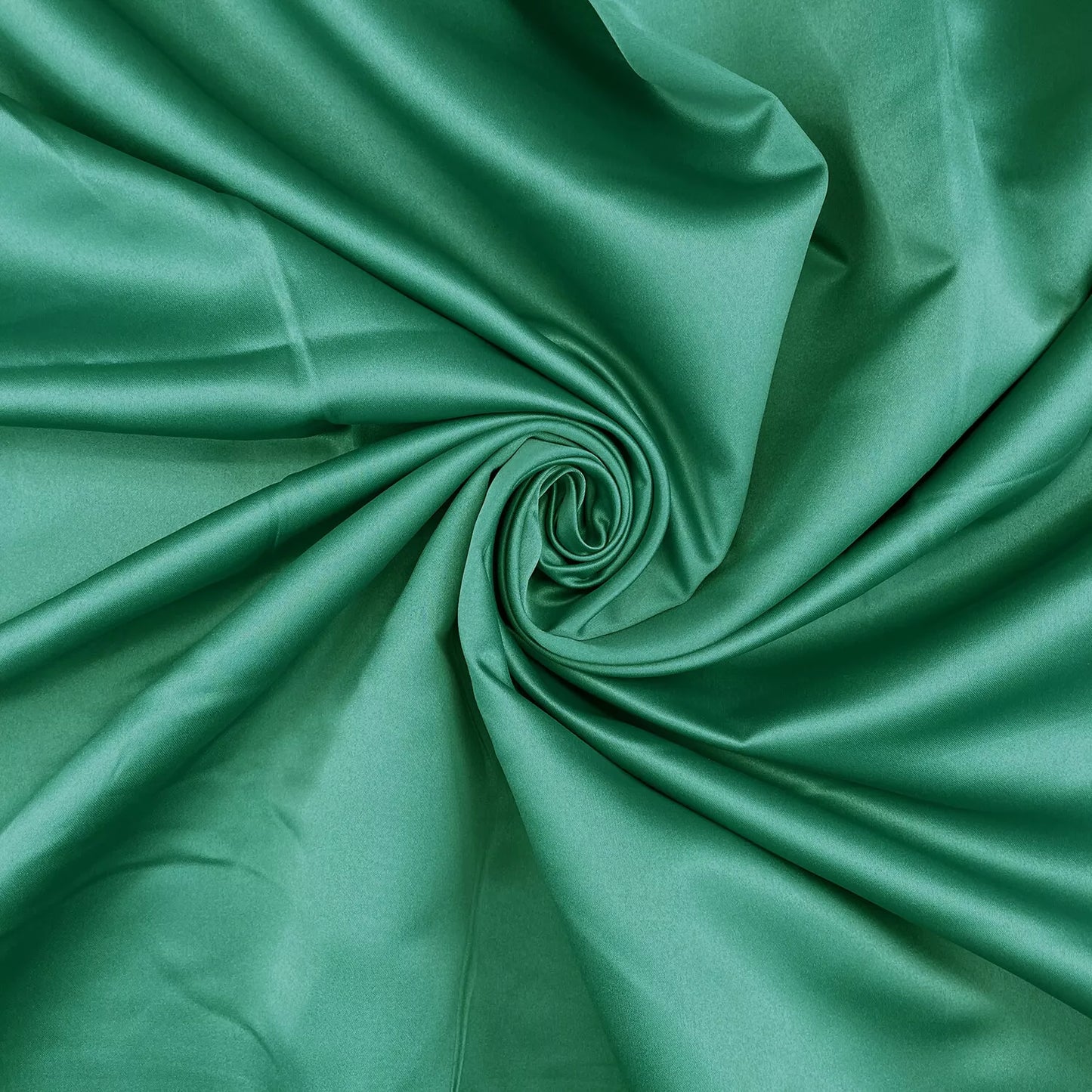 Emerald Green Dull Duchess Bridal Satin Fabric Bridal Dress Prom Craft Material Crepe Back By the Meter 58"