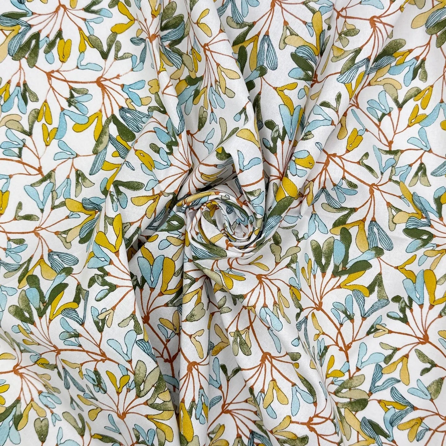 Printed Cotton Fabric | Lightweight 100% Cotton 57" (145cm) Wide Dressmaking & Craft Fabric – Sold by the Meter