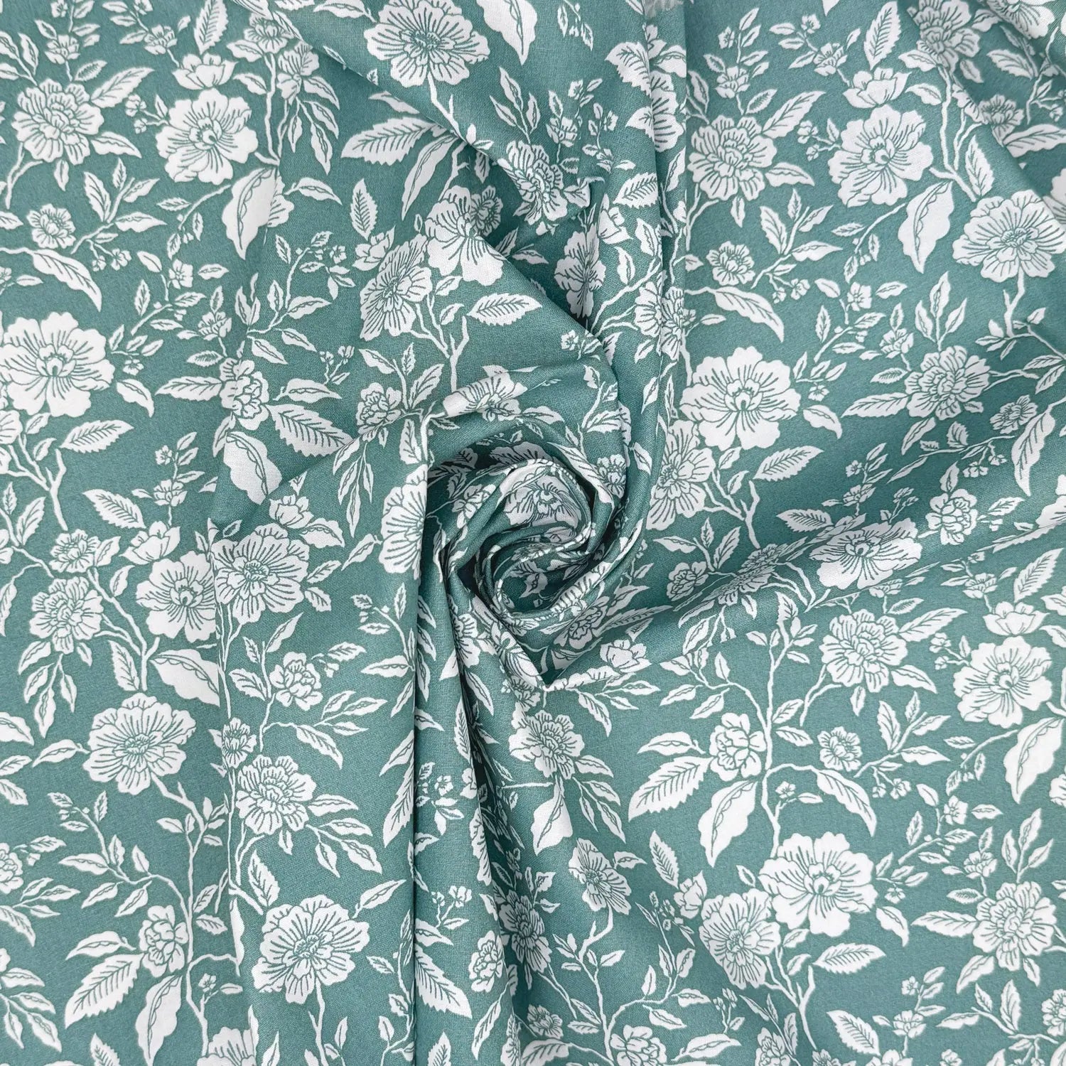 Printed Cotton Fabric | Lightweight 100% Cotton 57" (145cm) Wide Dressmaking & Craft Fabric â€“ Sold by the Meter