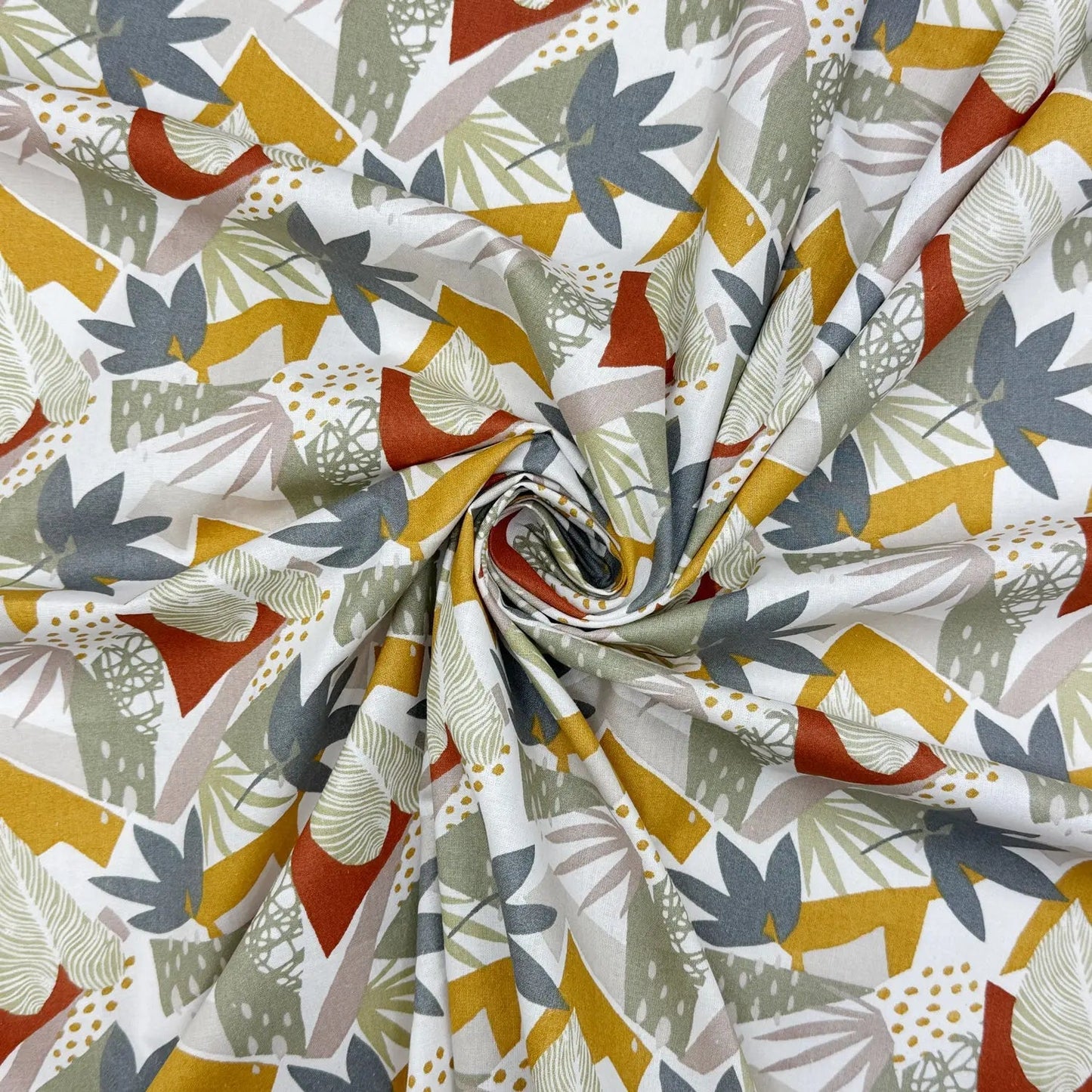 Printed Cotton Fabric | Lightweight 100% Cotton 57" (145cm) Wide Dressmaking & Craft Fabric â€“ Sold by the Meter