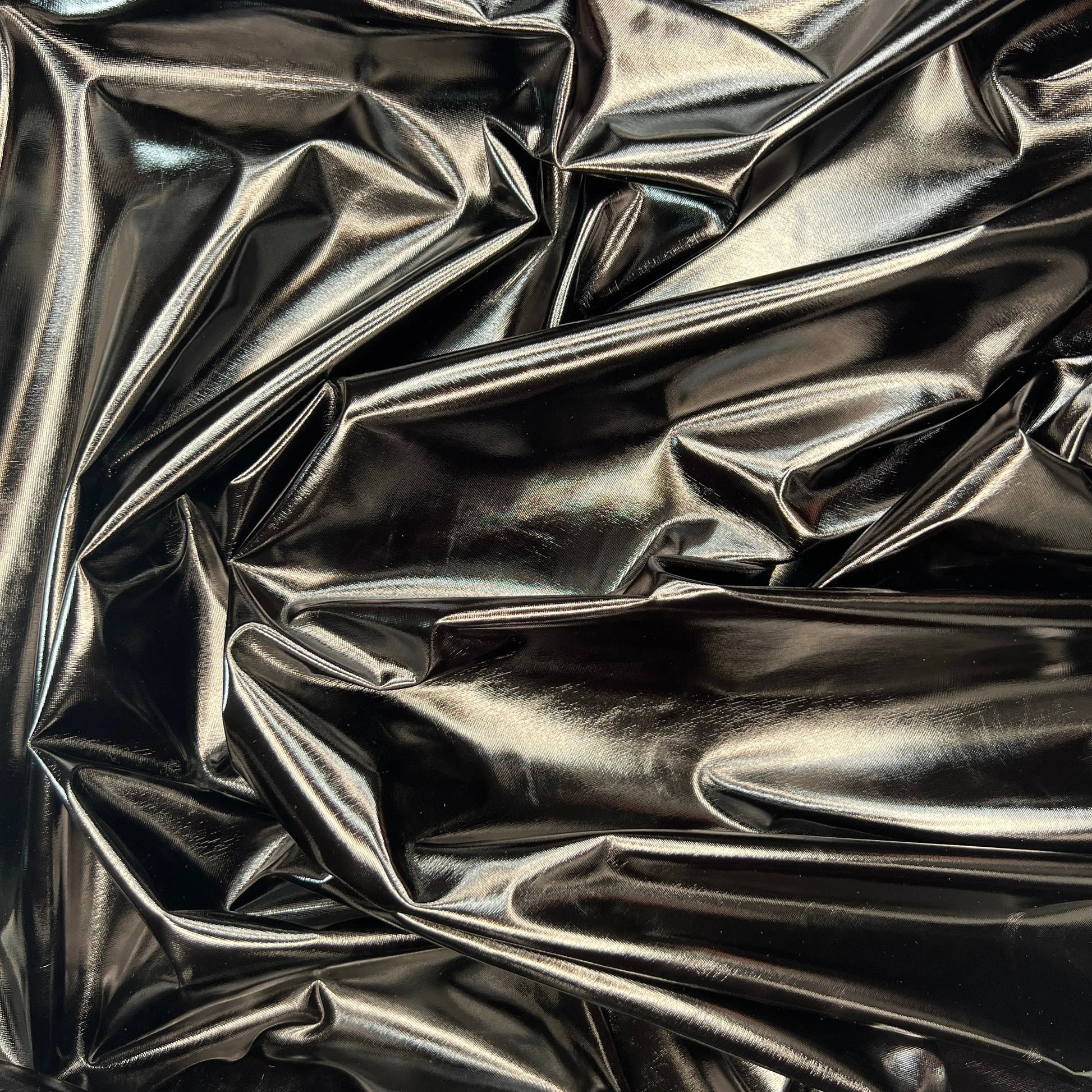 Stretchy Metallic Look Foil Jersey Fabric | Soft Shiny Jersey 58" (147cm) Wide Dance & Costume Fabric â€“ Sold by the Meter