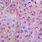 Organza Foil Fabric | Patterned & Christmas Foil 59" (150cm) Wide – Sold by the Meter