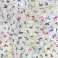Organza Foil Fabric | Patterned & Christmas Foil 59" (150cm) Wide – Sold by the Meter