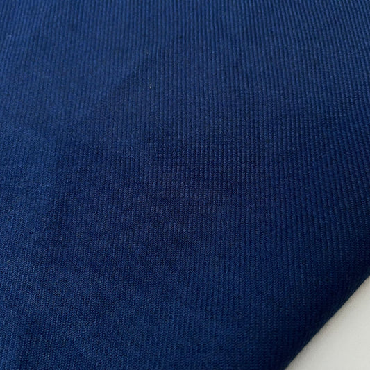 French Navy Blue Pashmina Winter Viscose Twill Fabric Dress Costume Scarf Material 44" Wide By The Meter