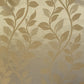 Luxurious Satin Jacquard Floral Upholstery Fabric – 58" for Curtains and Dressmaking (Gold Ivy)