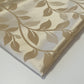 Luxurious Satin Jacquard Floral Upholstery Fabric – 58" for Curtains and Dressmaking (Gold Ivy)