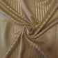 Luxurious Satin Jacquard Floral Upholstery Fabric – 58" for Curtains and Dressmaking (Gold Stripe)