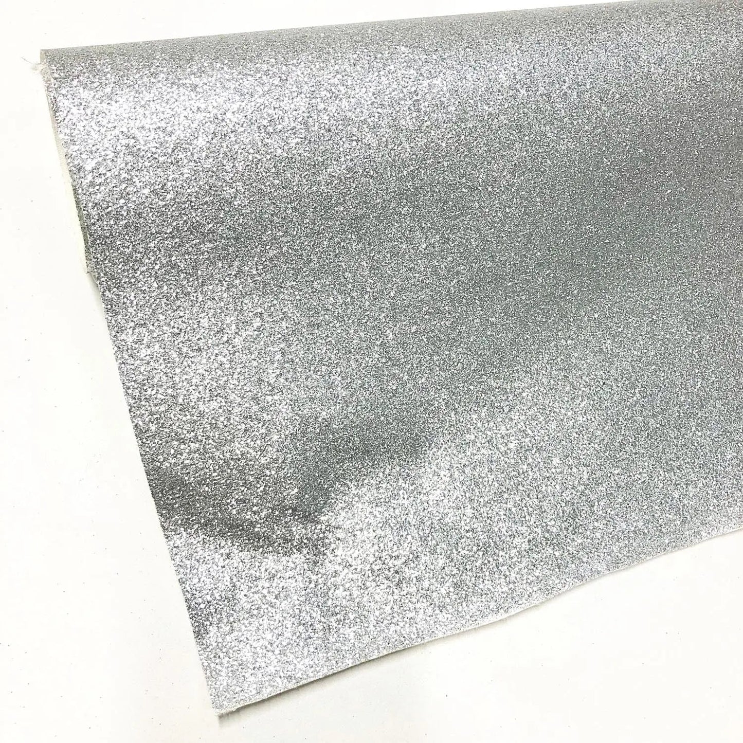 Fine Glitter PU Backed Fabric | Sparkle Leatherette 55" (140cm) Wide â€“ Sold by the Meter