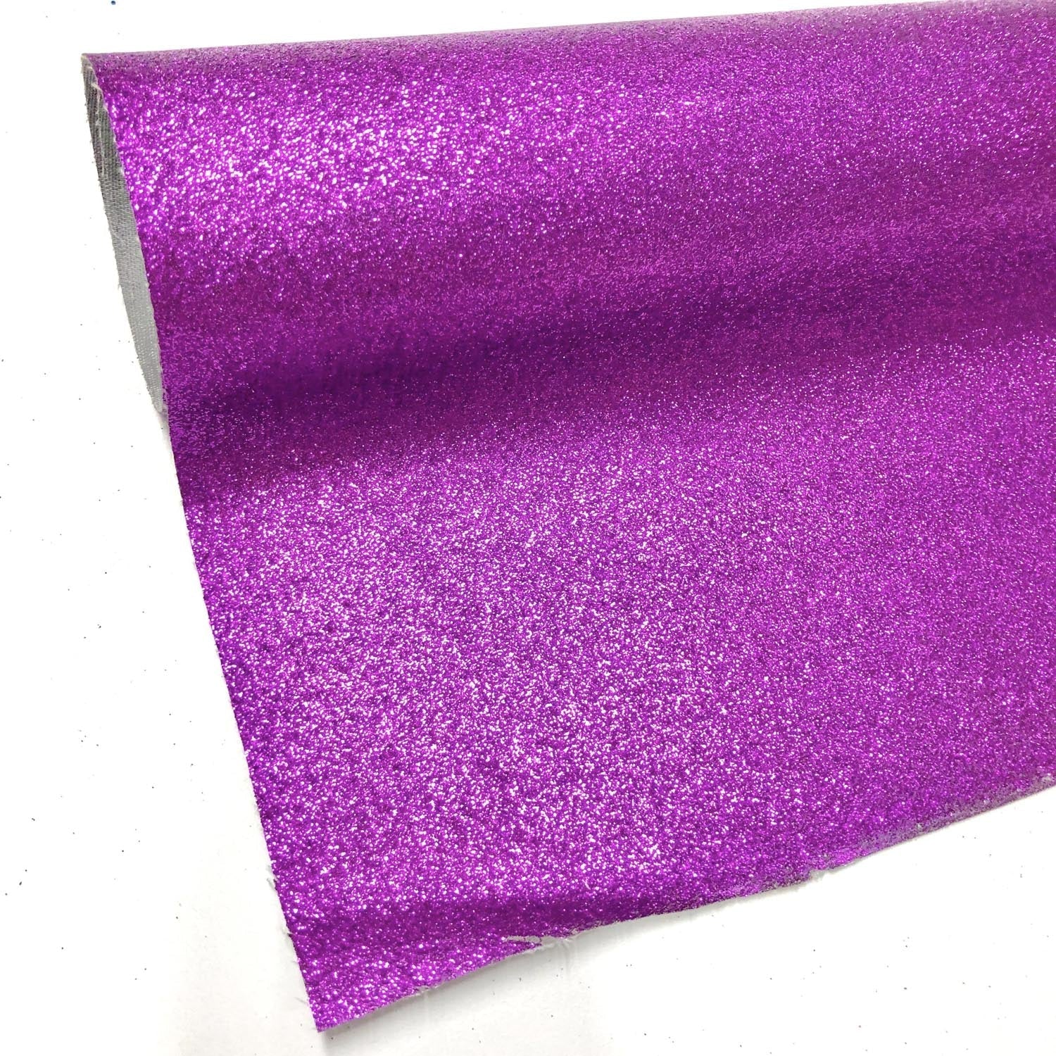 Fine Glitter PU Backed Fabric | Sparkle Leatherette 55" (140cm) Wide – Sold by the Meter