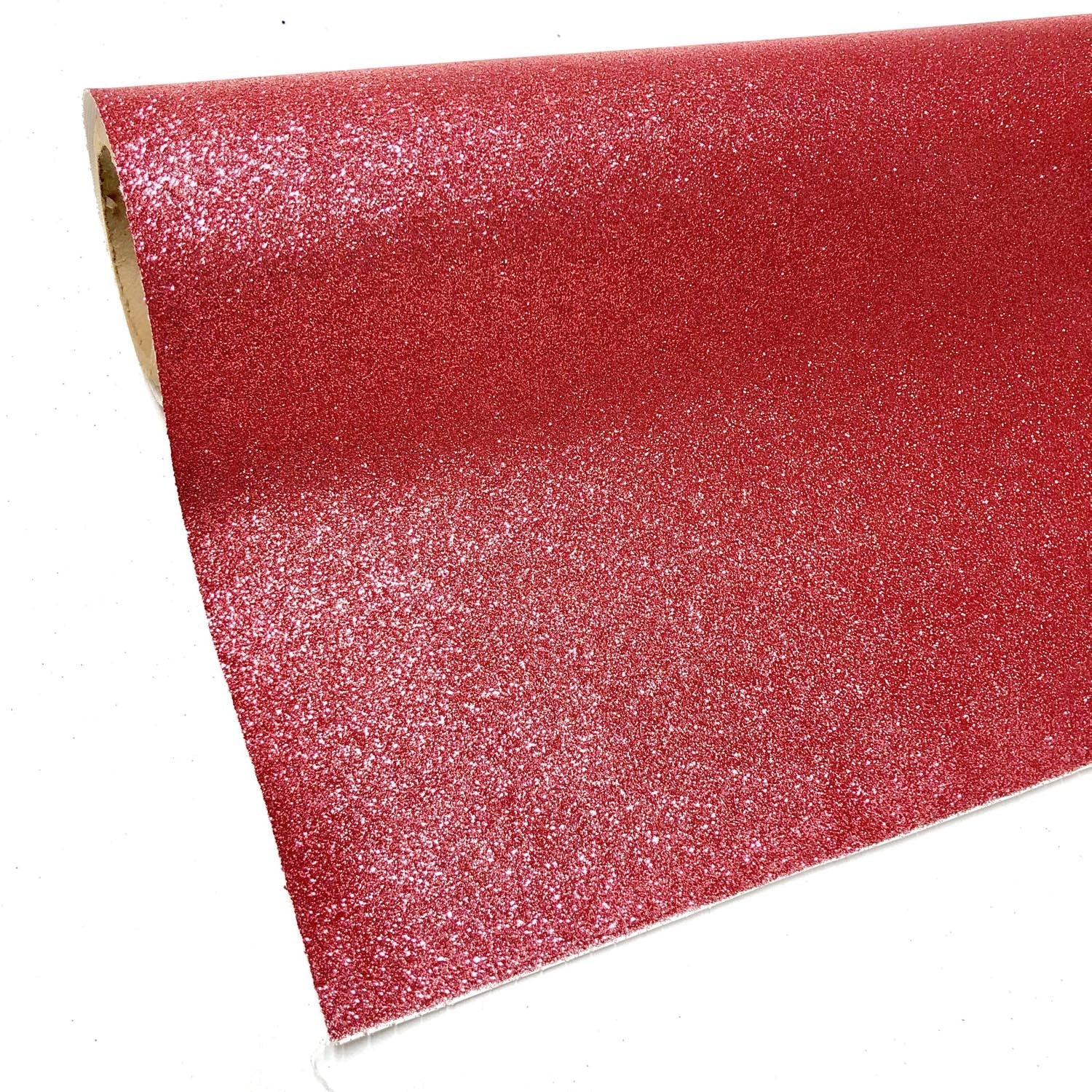Fine Glitter PU Backed Fabric | Sparkle Leatherette 55" (140cm) Wide – Sold by the Meter