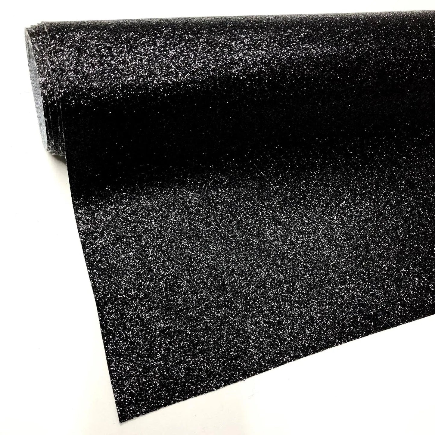 Fine Glitter PU Backed Fabric | Sparkle Leatherette 55" (140cm) Wide â€“ Sold by the Meter