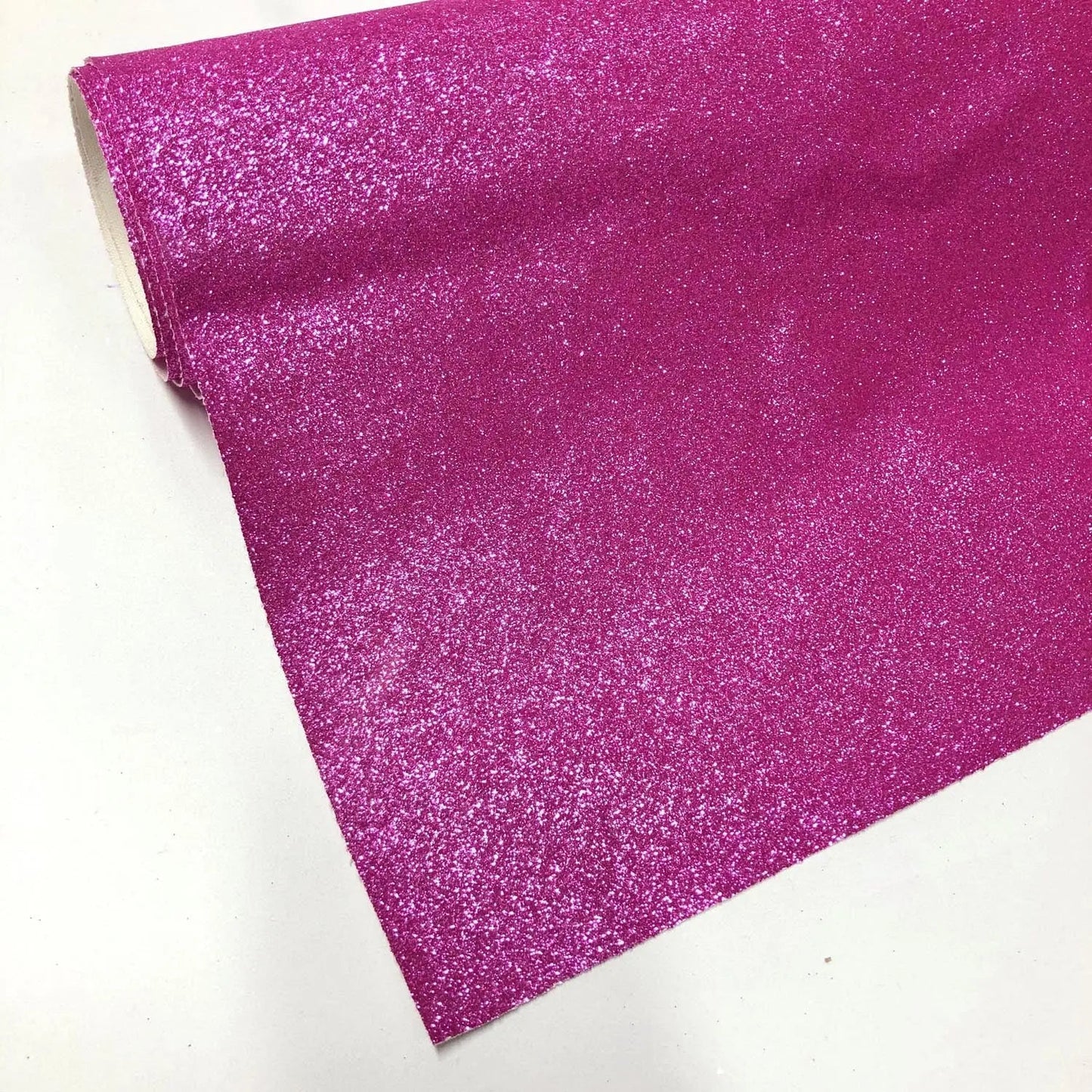 Fine Glitter PU Backed Fabric | Sparkle Leatherette 55" (140cm) Wide â€“ Sold by the Meter