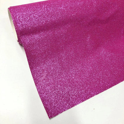 Fine Glitter PU Backed Fabric | Sparkle Leatherette 55" (140cm) Wide â€“ Sold by the Meter