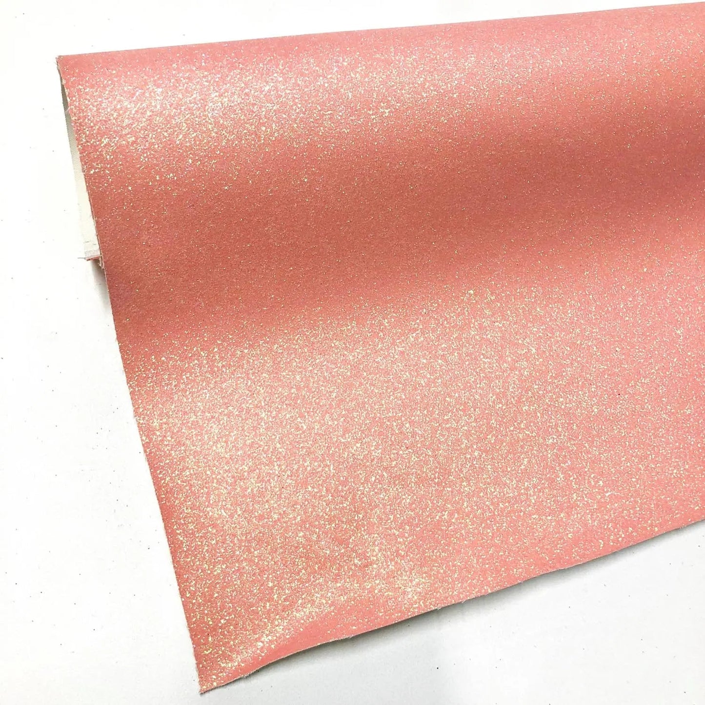 Fine Glitter PU Backed Fabric | Sparkle Leatherette 55" (140cm) Wide â€“ Sold by the Meter