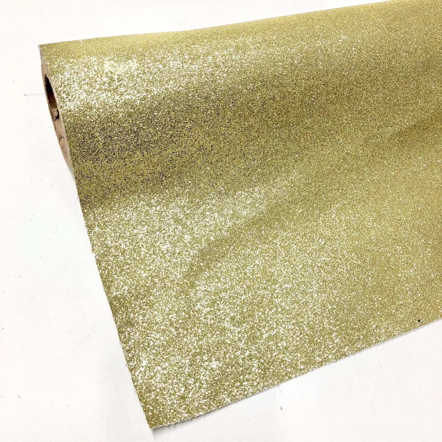 Fine Glitter PU Backed Fabric | Sparkle Leatherette 55" (140cm) Wide â€“ Sold by the Meter