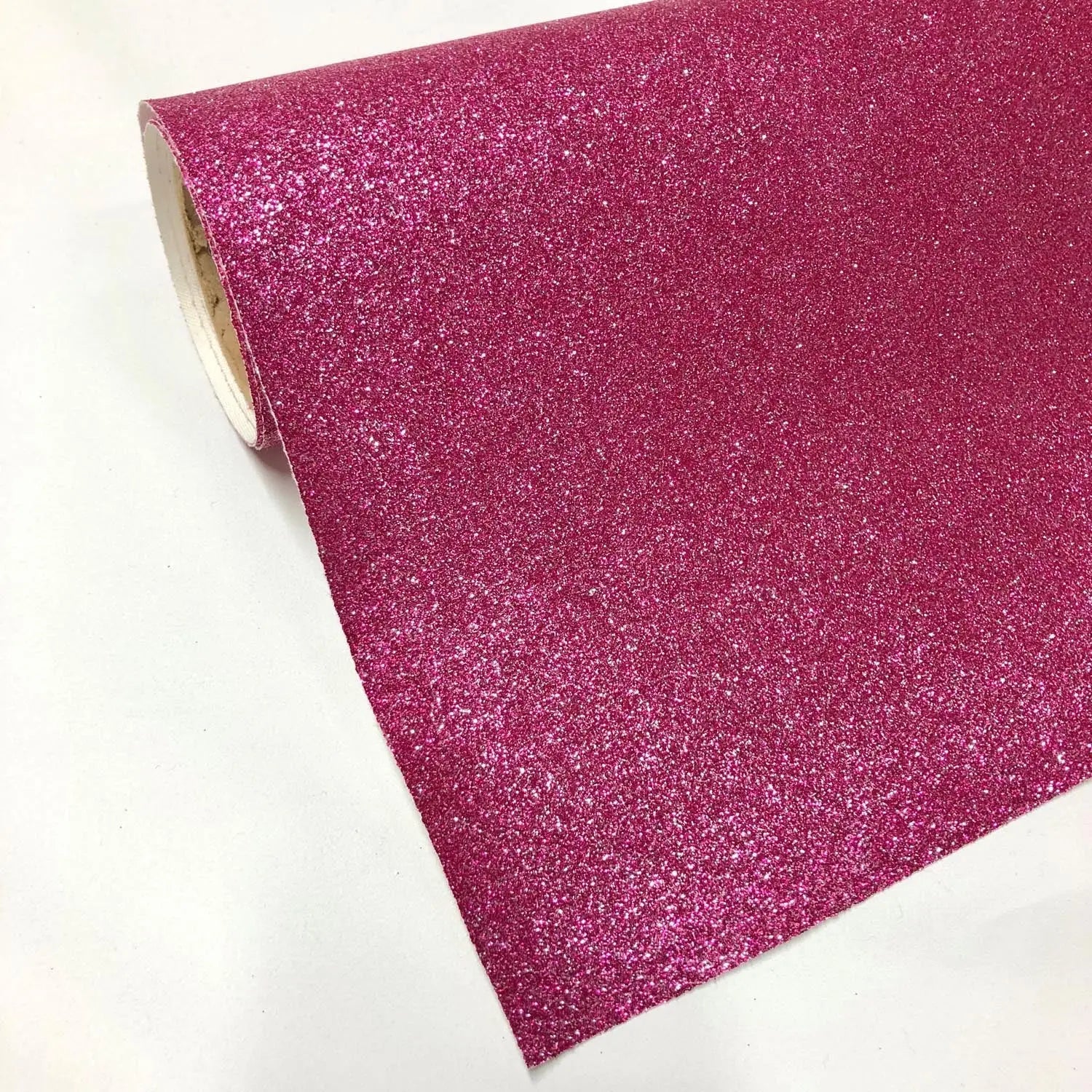 Fine Glitter PU Backed Fabric | Sparkle Leatherette 55" (140cm) Wide â€“ Sold by the Meter