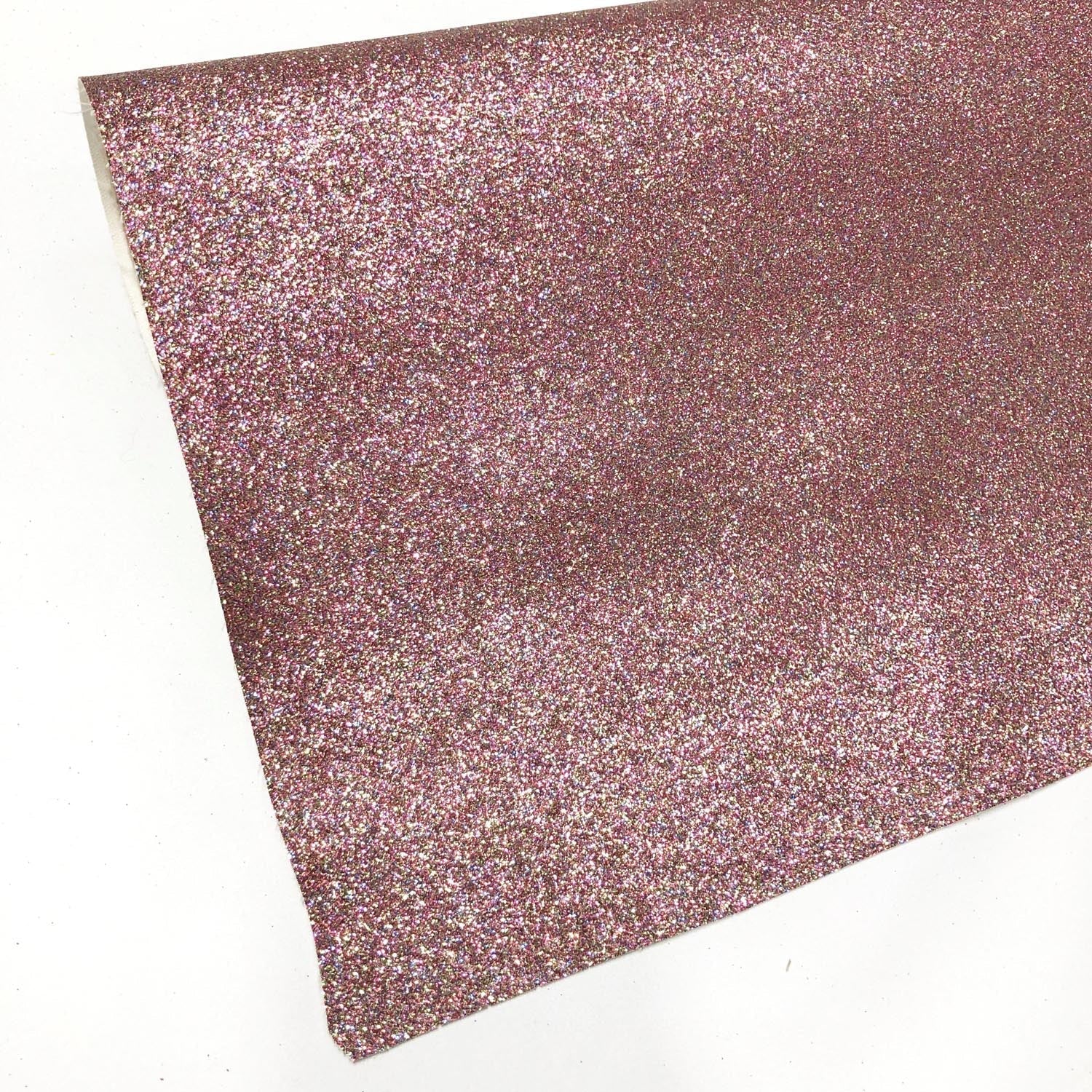 Fine Glitter PU Backed Fabric | Sparkle Leatherette 55" (140cm) Wide – Sold by the Meter