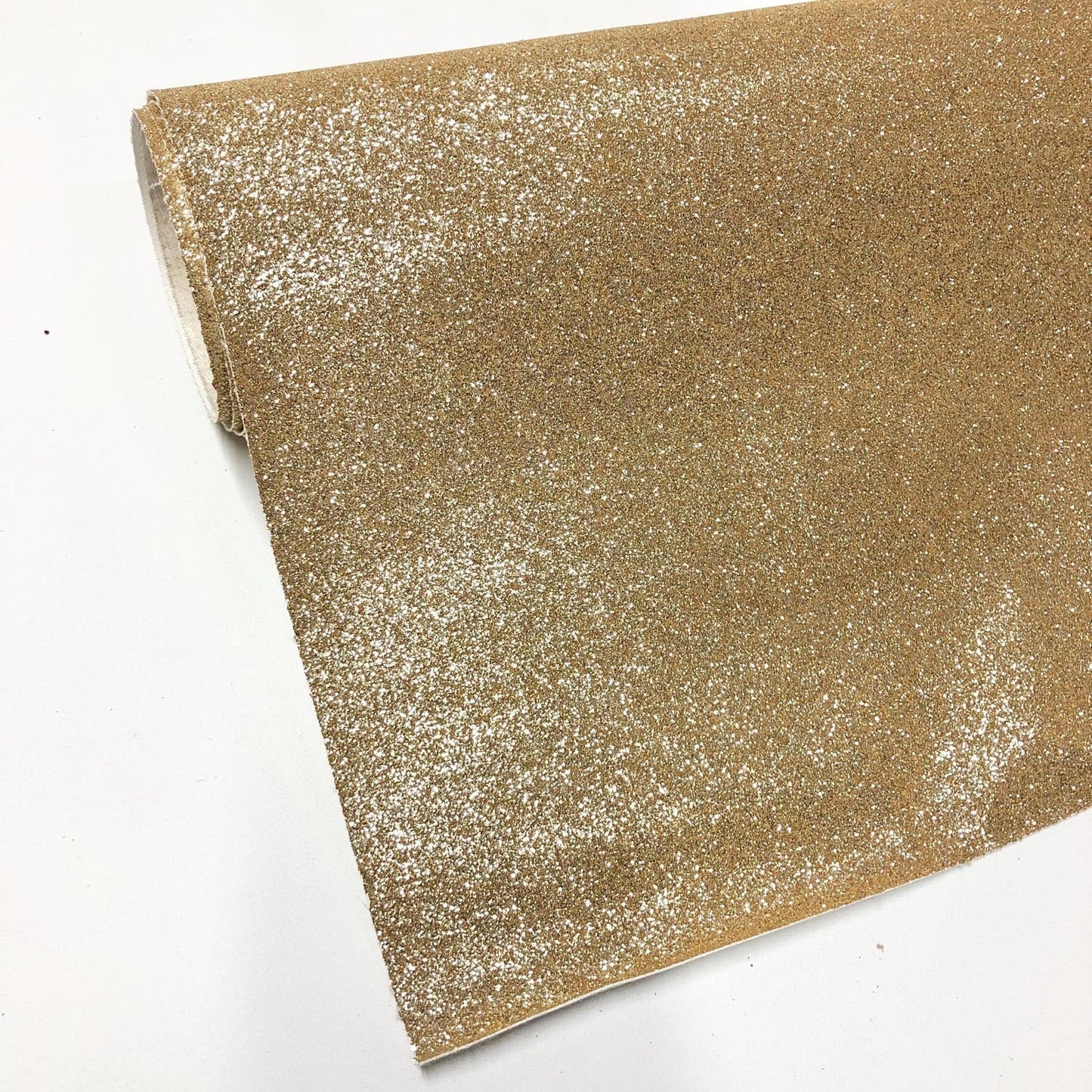 Fine Glitter PU Backed Fabric | Sparkle Leatherette 55" (140cm) Wide – Sold by the Meter
