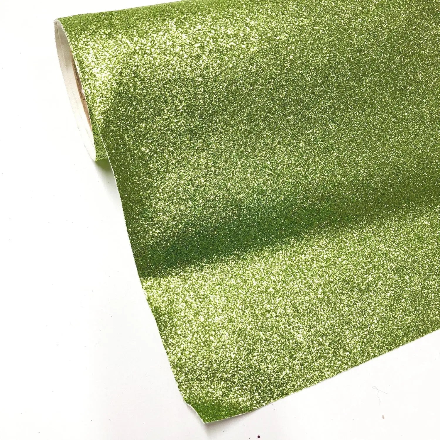 Fine Glitter PU Backed Fabric | Sparkle Leatherette 55" (140cm) Wide â€“ Sold by the Meter