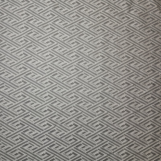 Golden Cross Hatch Jacquard Fabric Medium Weight Curtain Soft Furnishing Fabric 58" By Meter