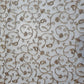 Grey Elegant Embroidered Net Fabric with Metallic Thread Work 44" By The Meter