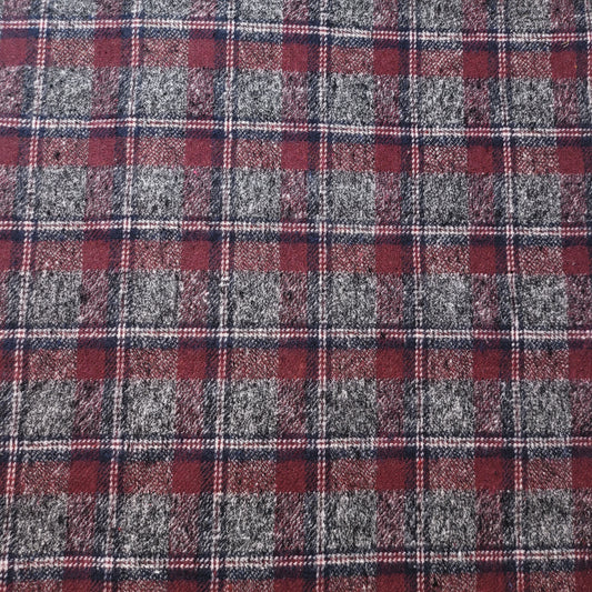 Harris Tweed Elegant 100% Brushed Cotton Flannel: Tartan Winceyette Craft Dress Material - 58” Wide