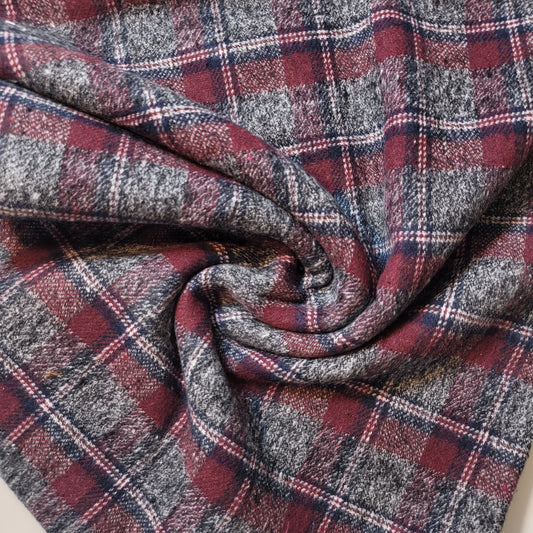 Elegant 100% Brushed Cotton Flannel: Tartan Winceyette Craft Dress Material - 58” Wide (Harris Tweed Tartan)