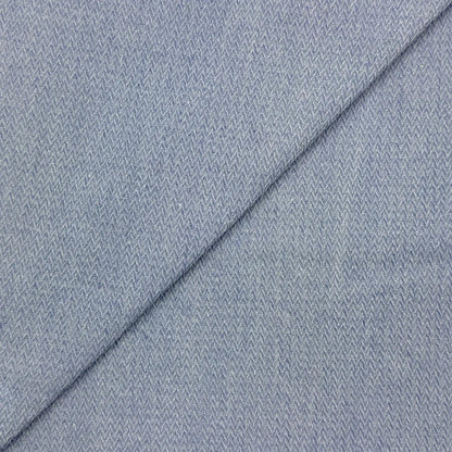 Herringbone Jacquard Denim Fabric | Heavyweight 100% Cotton 330gsm 67" (170cm) Wide – Sold by the Meter