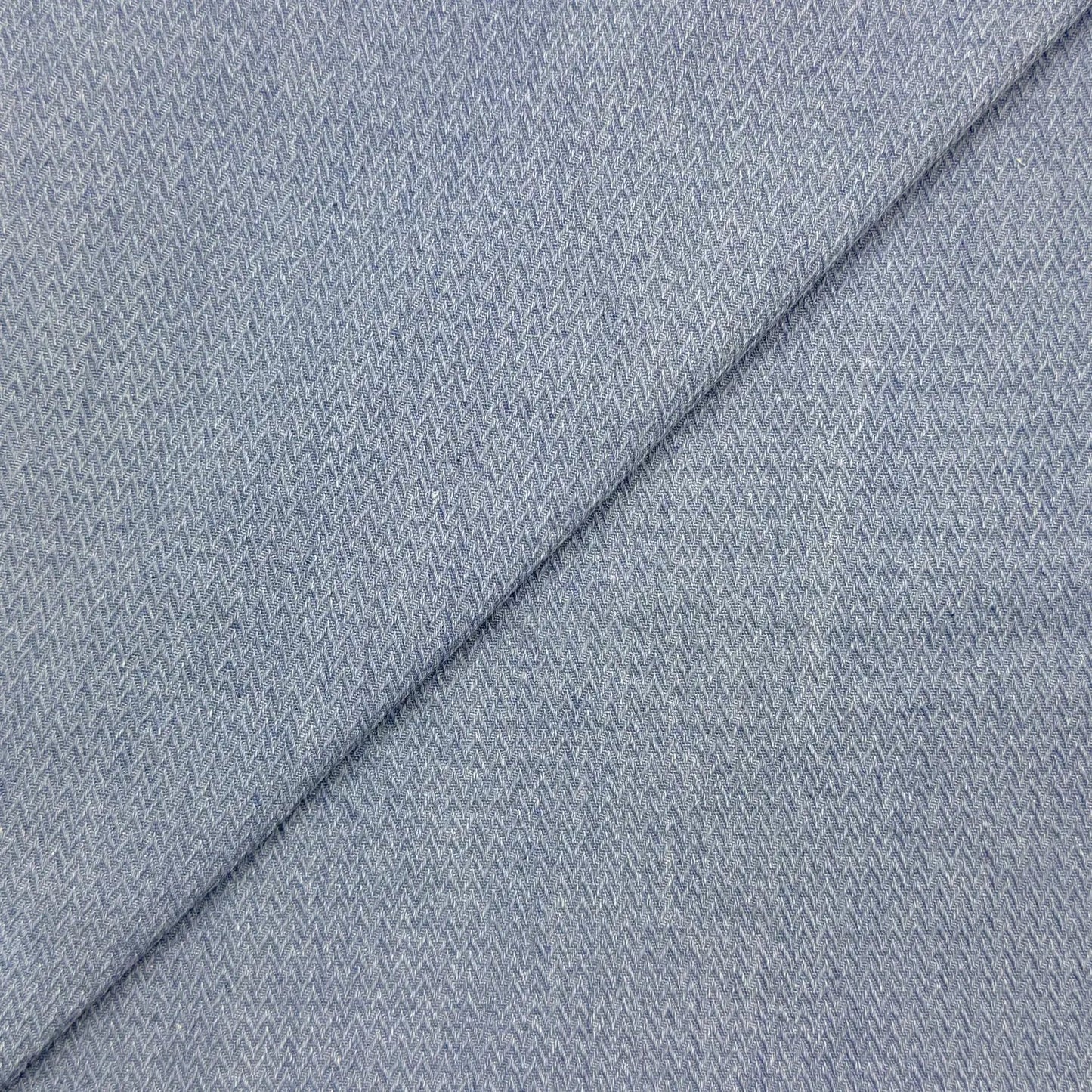 Herringbone Jacquard Denim Fabric | Heavyweight 100% Cotton 330gsm 67" (170cm) Wide â€“ Sold by the Meter