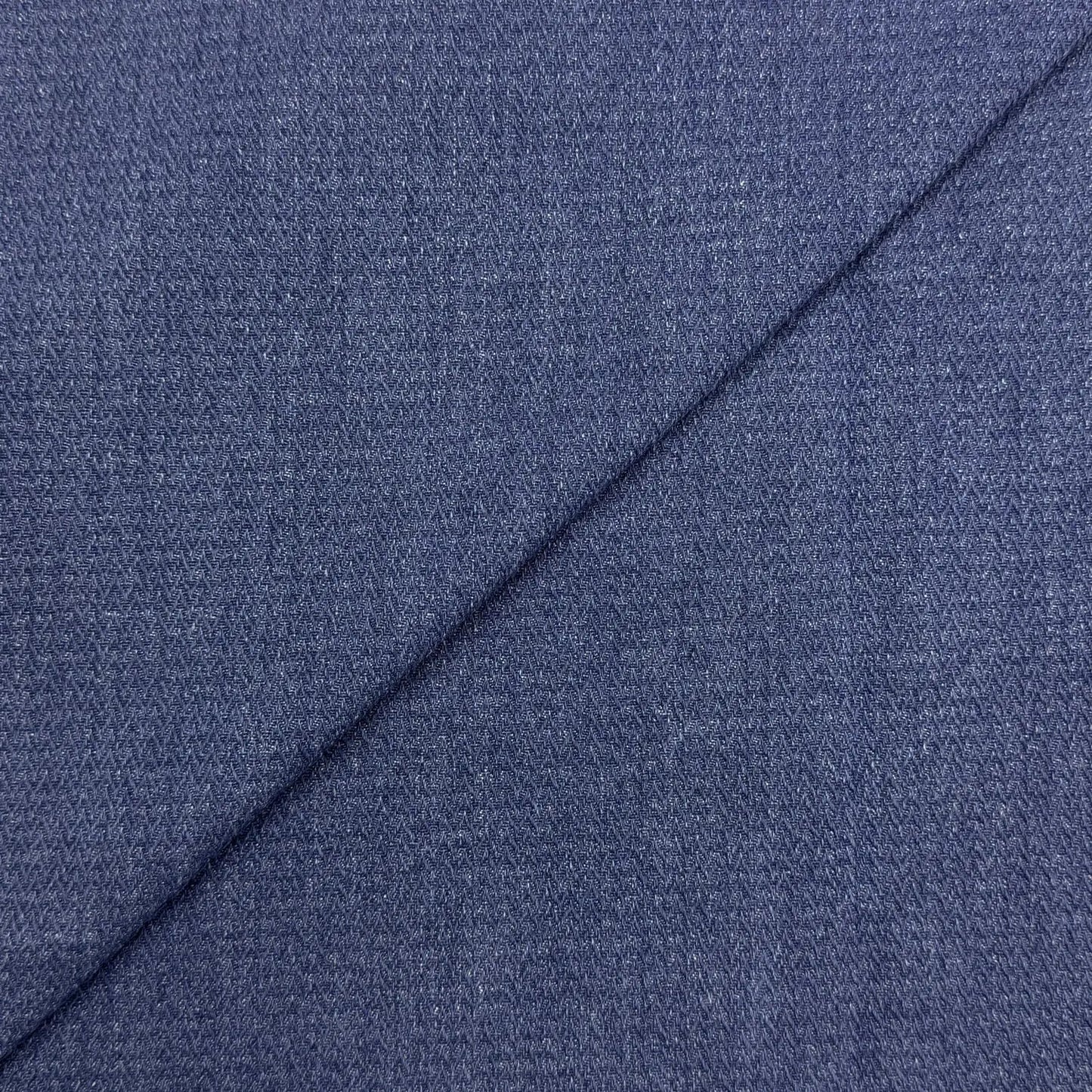Herringbone Jacquard Denim Fabric | Heavyweight 100% Cotton 330gsm 67" (170cm) Wide – Sold by the Meter
